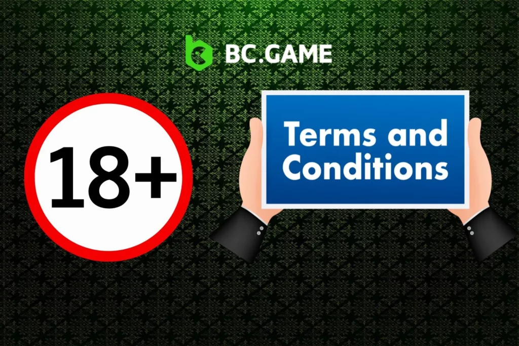 BC Game میں رجسٹریشن کی ضروریات